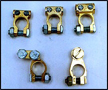Brass Battery Connector