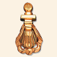 Brass Door knocker Shell Brass Door Knocker