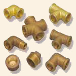 Brass Fitting Brass Sanitary Fitting Brass Bronze Gun  Plug Elbows  Crosses  tees in different  sizes and shapes. Each  Brass Bronze Gun Metal Elbow Tee or Cross is checked for casting defects. Also available Brass Bronze gun Metal casting and casting cast part fitting component accessory