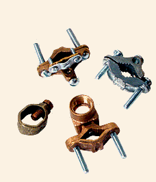 Brass Grounding Clamps 