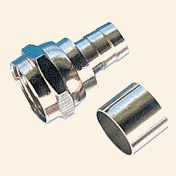 Brass Connectors Electronic F Co Ax Connectors
